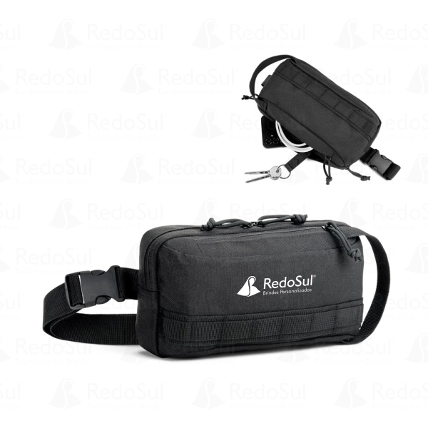 RD 92388-Pochete personalizada em poliéster reciclado 600D de alta densidade RD 92388-Pochete personalizada em poliéster reciclado 600D de alta densidade